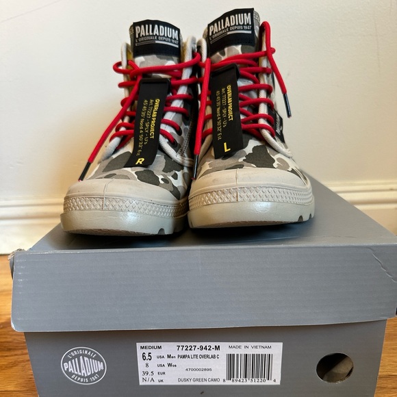Palladium Pampa Lite Overlab camouflage
men’s 6.5/women’s 8/eu 39.5 - Picture 3 of 6